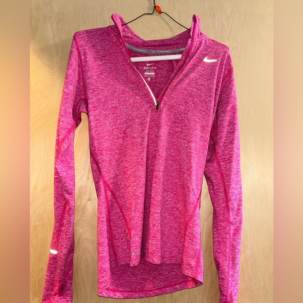 Nike Dri-FIT Pink Pullover